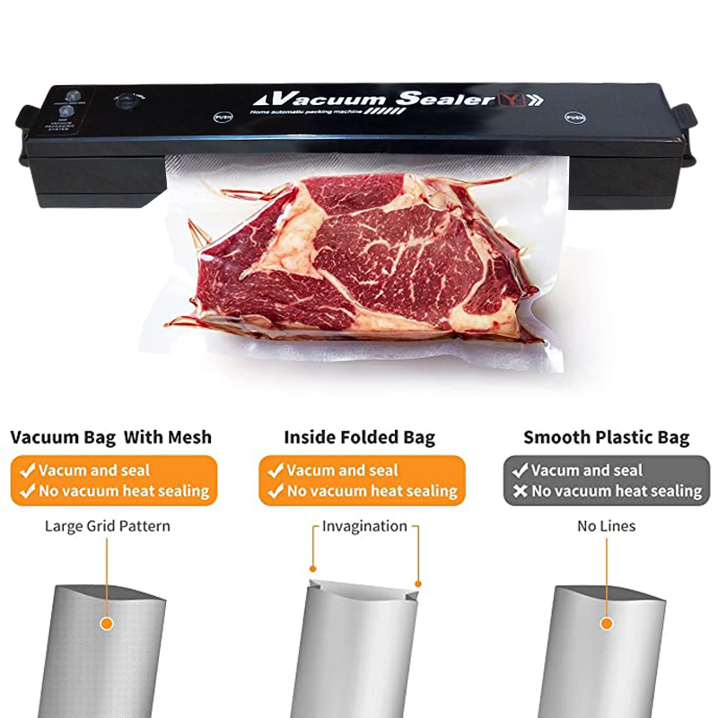 Vacuum sealer for food