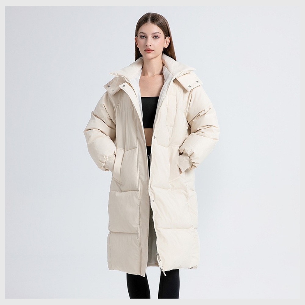 Nordica™ – Long Hooded Winter Coat