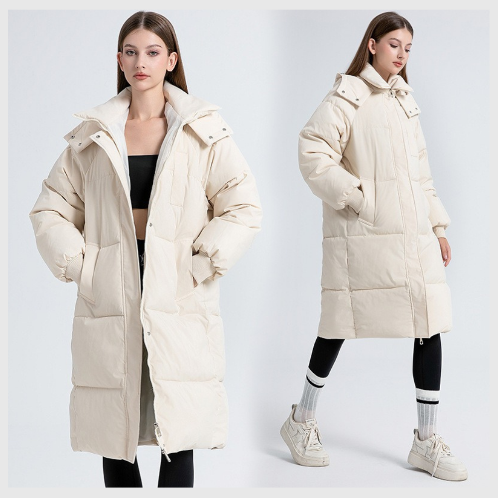 Nordica™ – Long Hooded Winter Coat