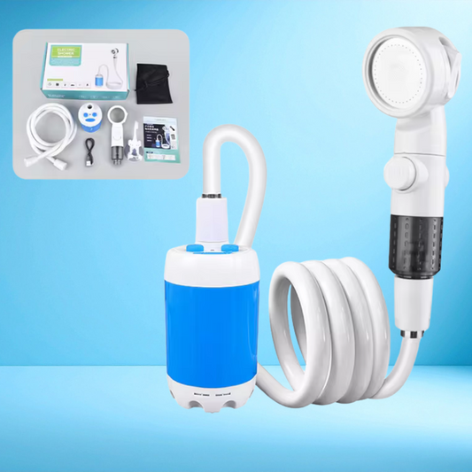 EcoShower™ – Compact Rechargeable Shower Pump
