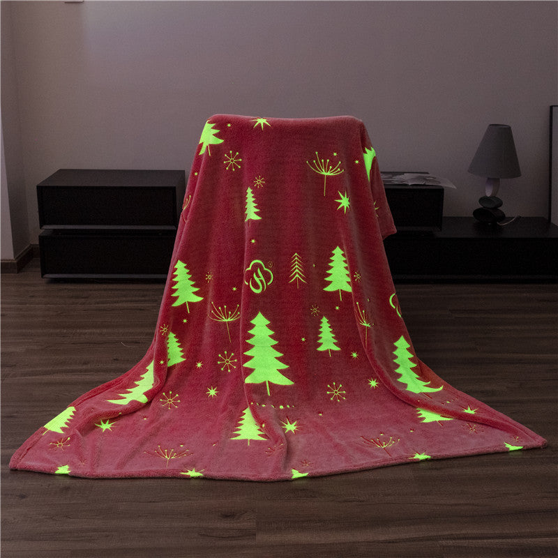 Glowing and snugly blanket for kids