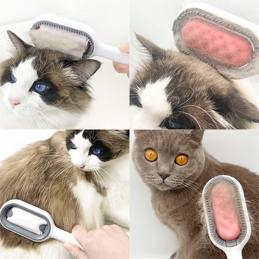 Grooming brush for pets