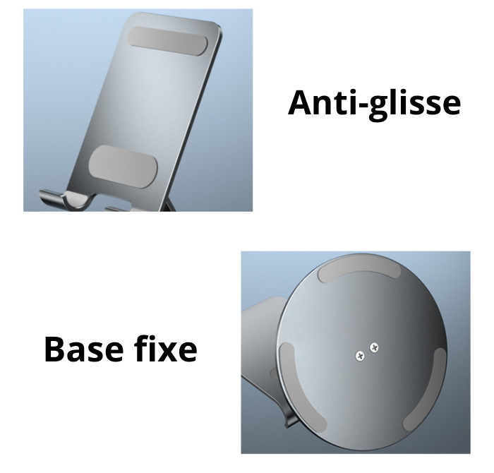 360° Rotating Mini Desk Phone Holder