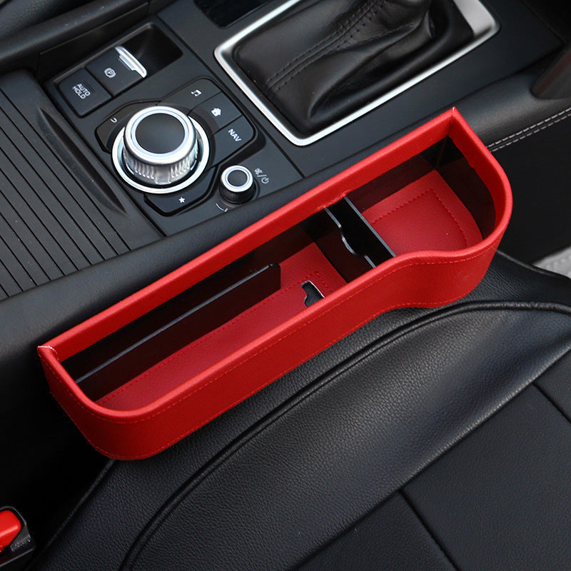 Multifunctional car seat storage box