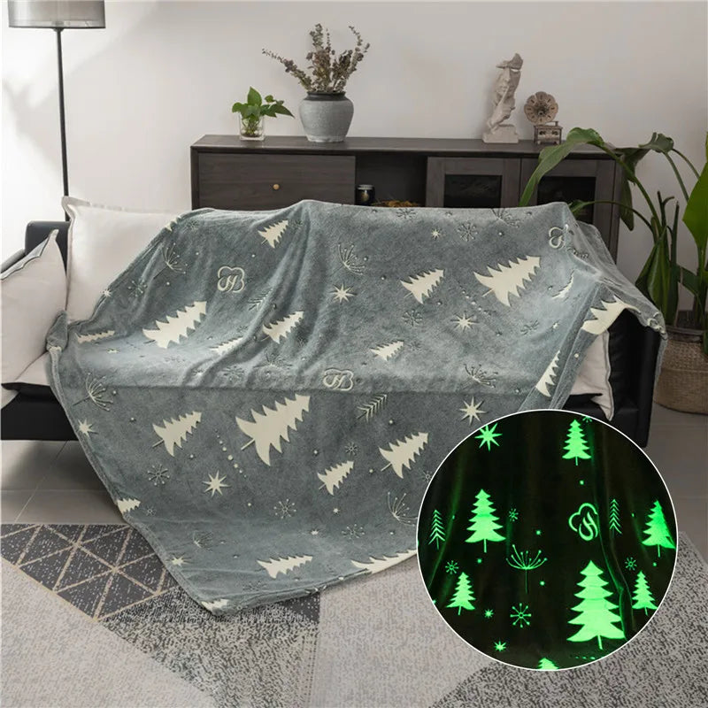 Glowing and snugly blanket for kids