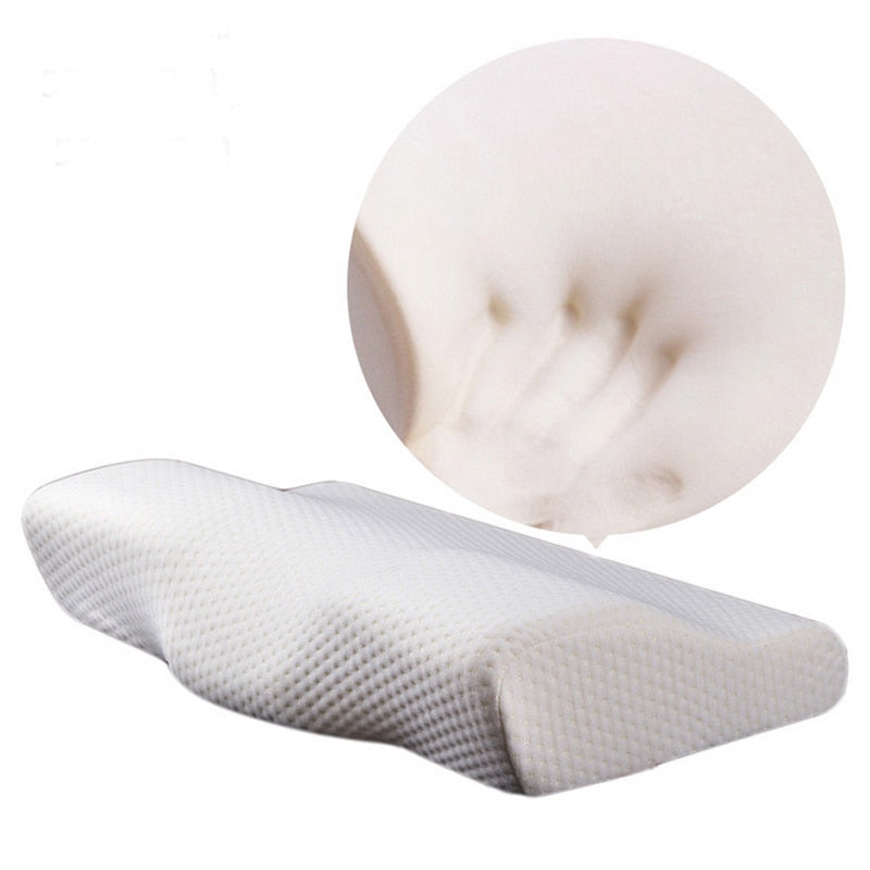 Slow rebound memory foam pillow