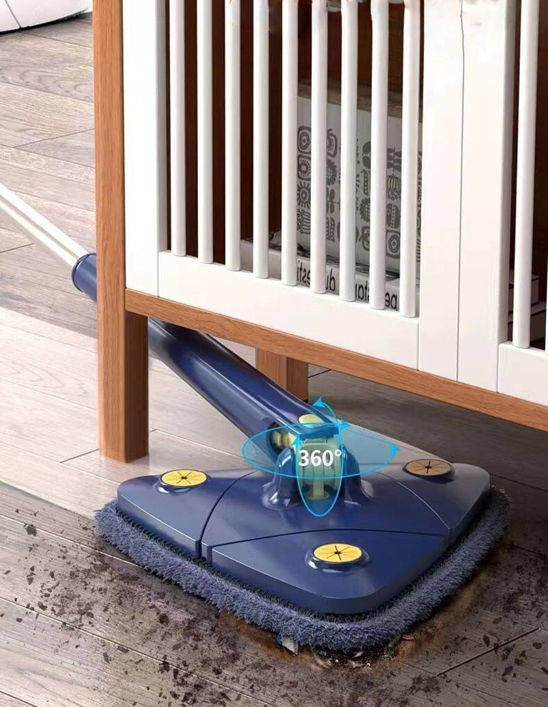 360° Rotatable Adjustable Triangular Cleaning Mop