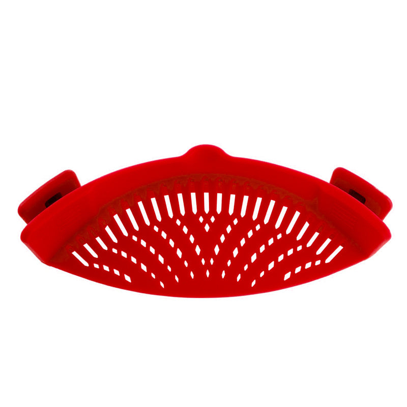 Silicone kitchen strainer