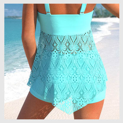 Tie Back Lace Swimwear