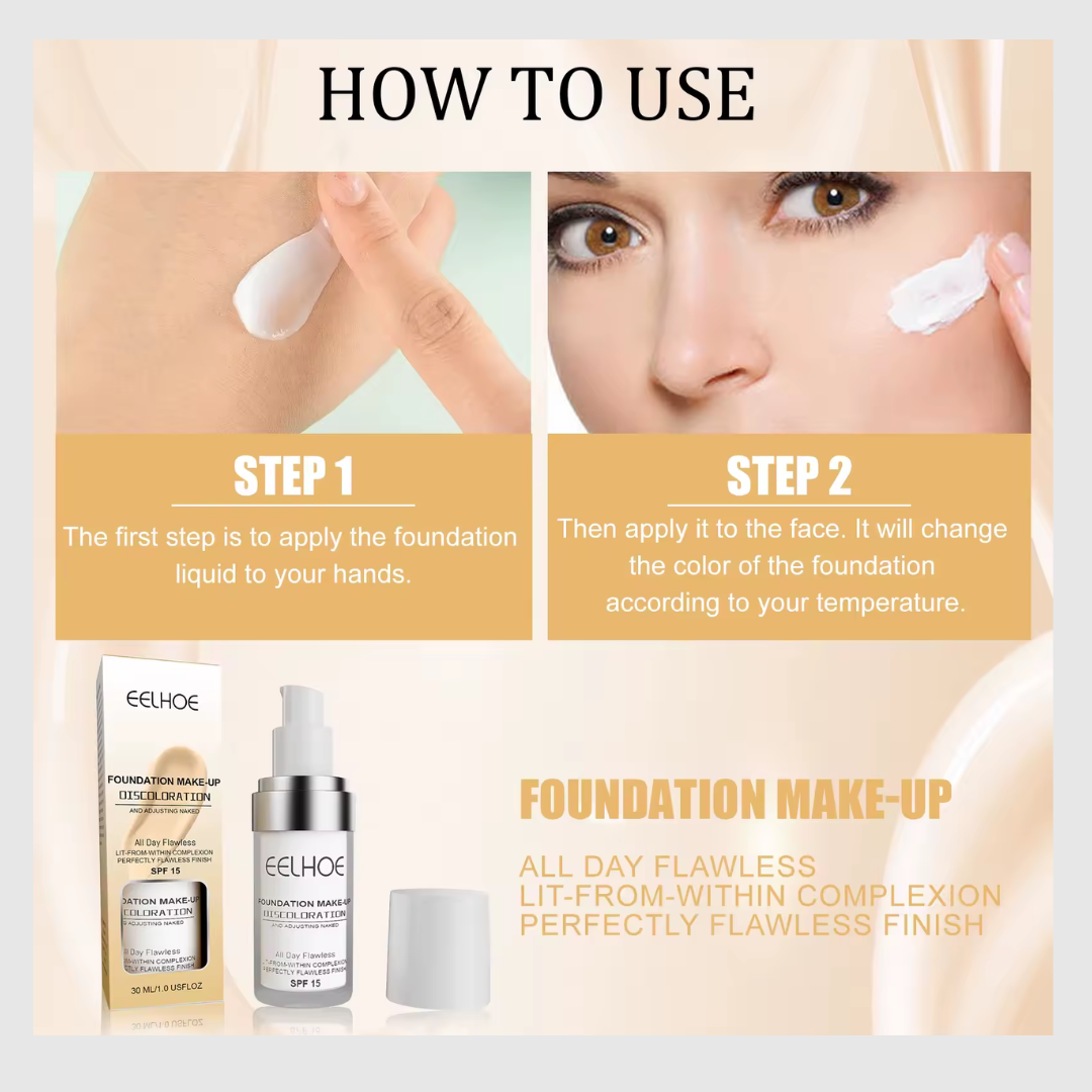 Foundation: Enhances every skin color