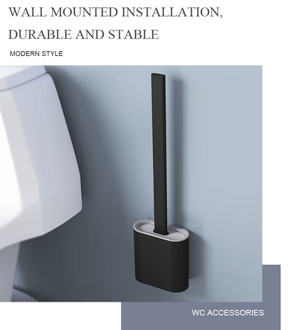 Elegant and hygienic silicone brush