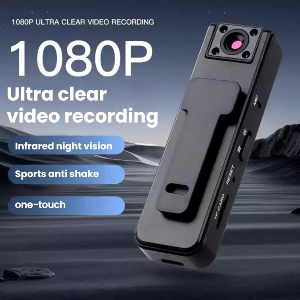 VisionPro™ – Ultra-Clear 1080P Mini Camera