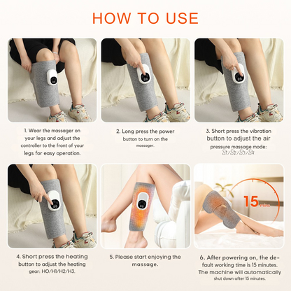 CalmiJambes™ - Gentle and Relaxing Massage