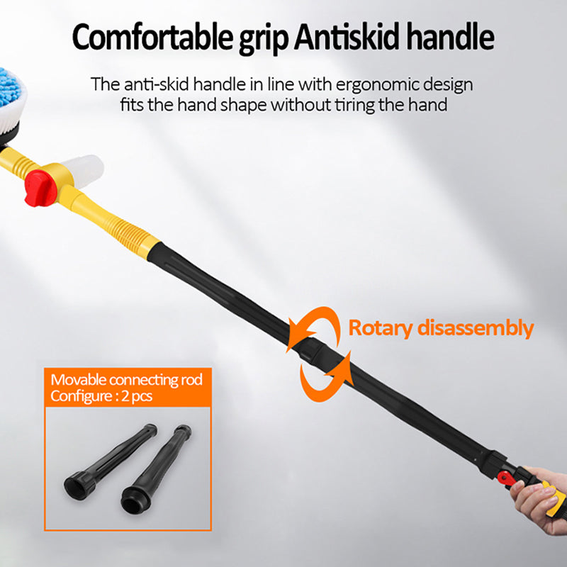 Professional rotating foam brush for car washing