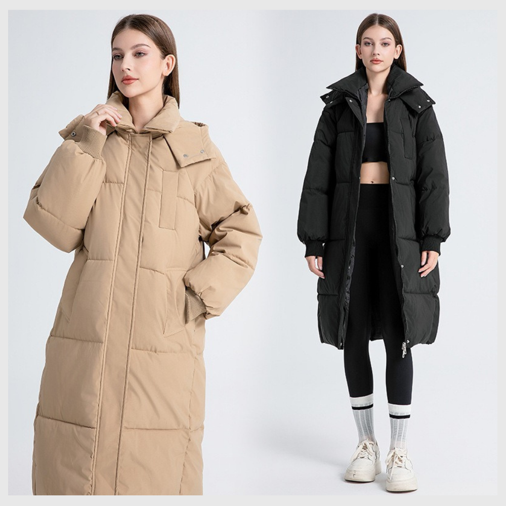 Nordica™ – Long Hooded Winter Coat