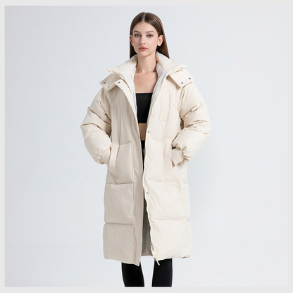 Nordica™ – Long Hooded Winter Coat
