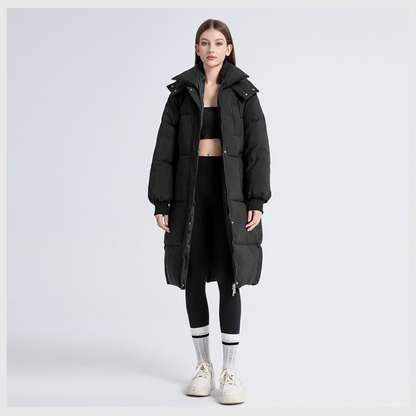 Nordica™ – Long Hooded Winter Coat