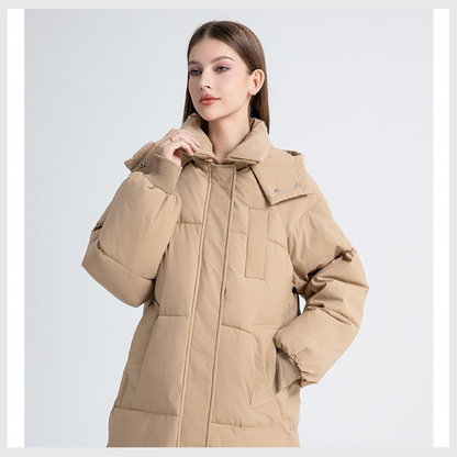 Nordica™ – Long Hooded Winter Coat