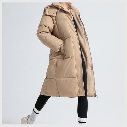 Nordica™ – Long Hooded Winter Coat