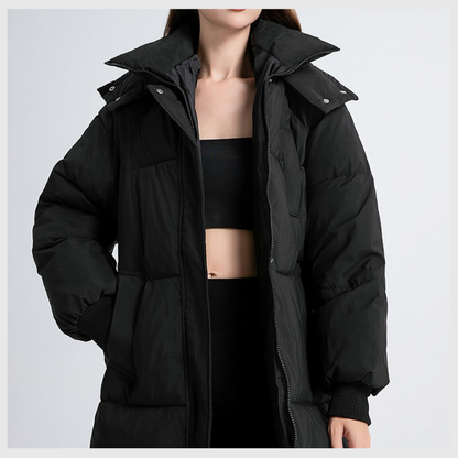 Nordica™ – Long Hooded Winter Coat