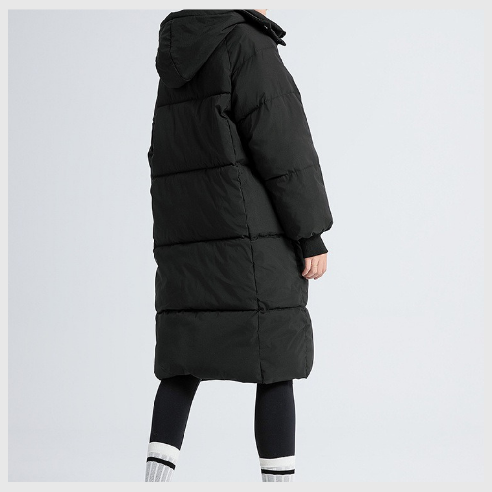 Nordica™ – Long Hooded Winter Coat