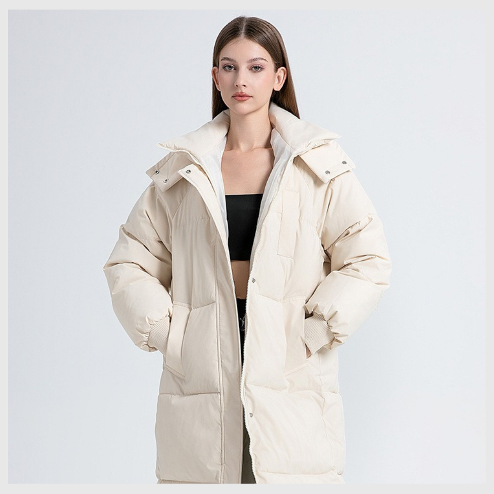 Nordica™ – Long Hooded Winter Coat