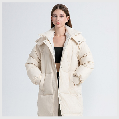 Nordica™ – Long Hooded Winter Coat