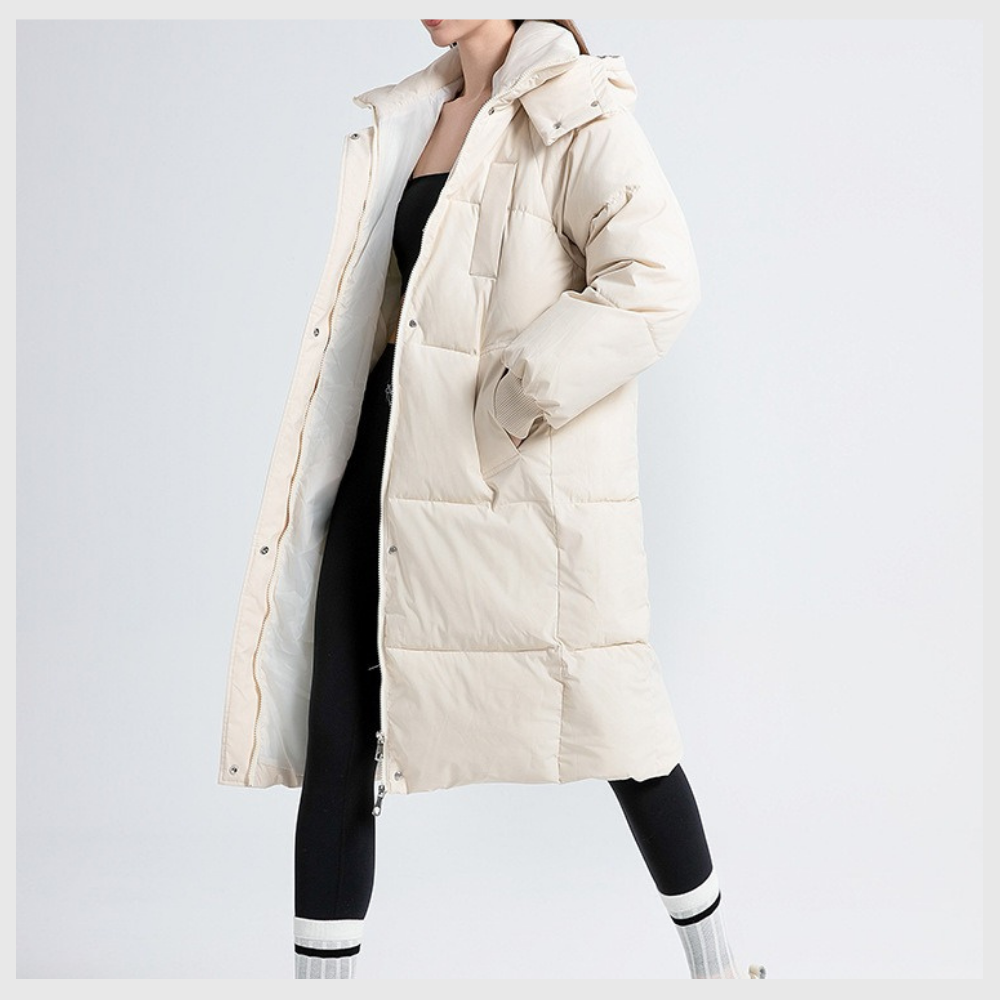 Nordica™ – Long Hooded Winter Coat