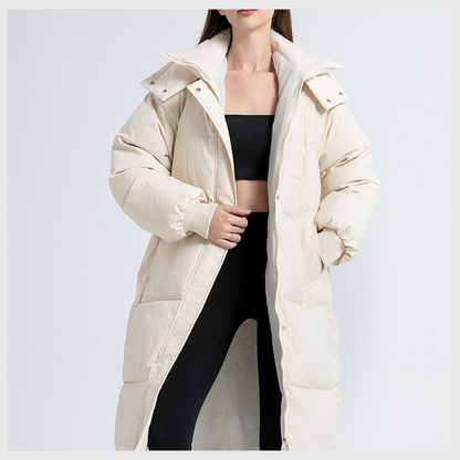 Nordica™ – Long Hooded Winter Coat