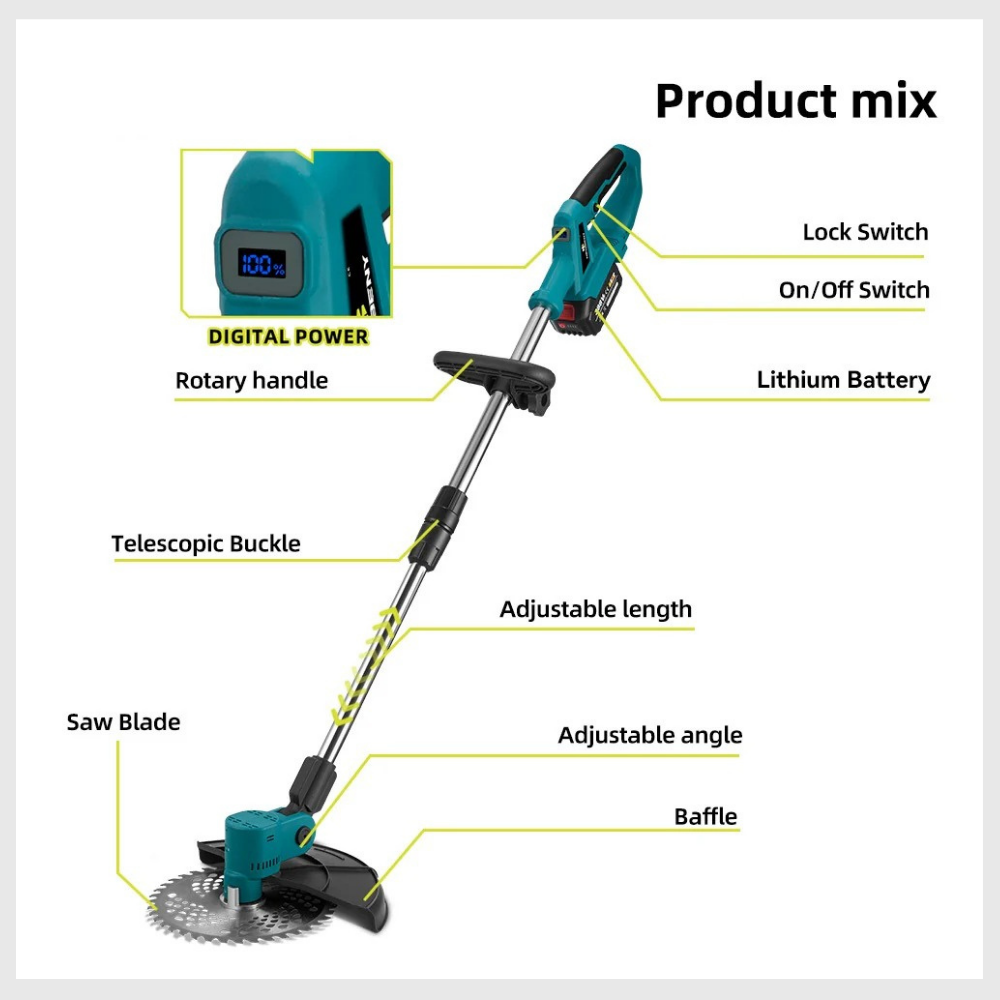 M47™ – 3-in-1 Trimmer, Complete Kit