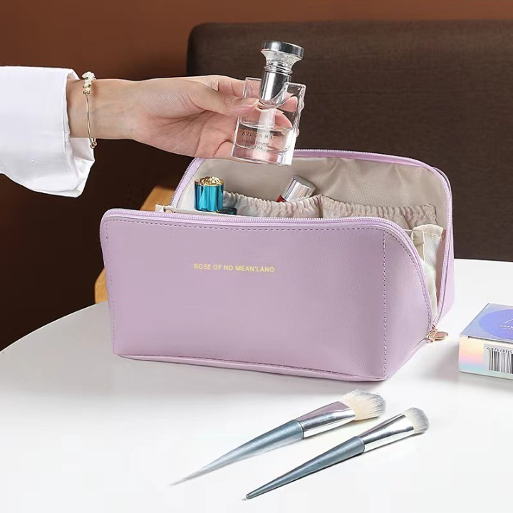 High-Capacity Portable Cosmetic Case