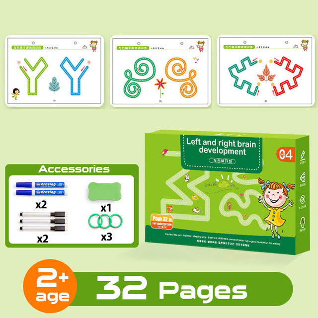 Magical Tracing Workbook Set for Kids