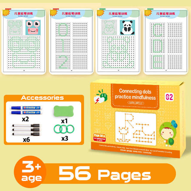 Magical Tracing Workbook Set for Kids