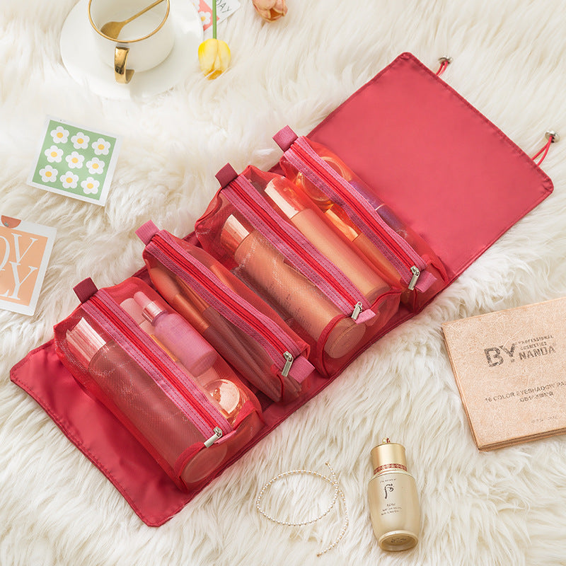 Portable makeup bag with detachable handles - New collection