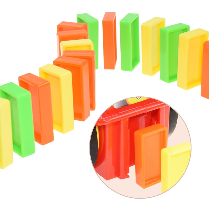 Kids Automatic Laying Domino Train