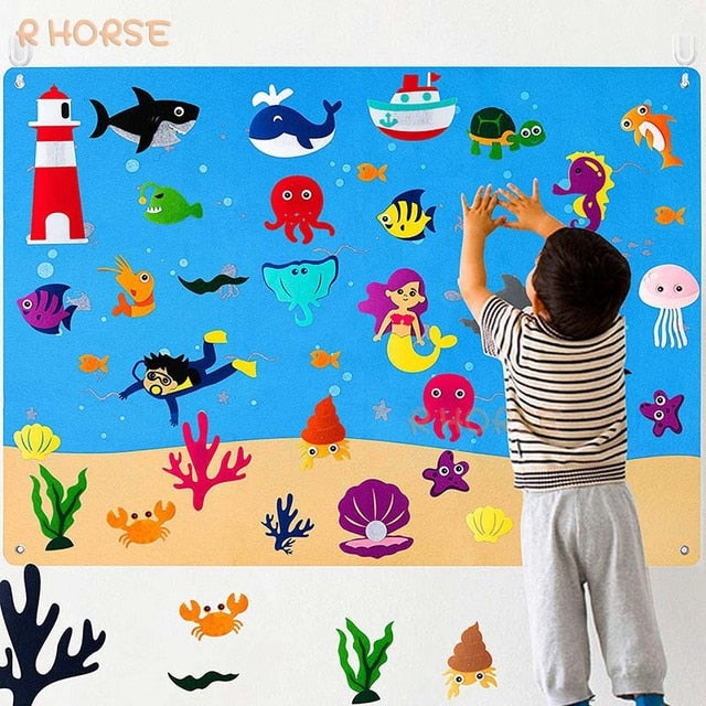 Felt Board For Teaching Children