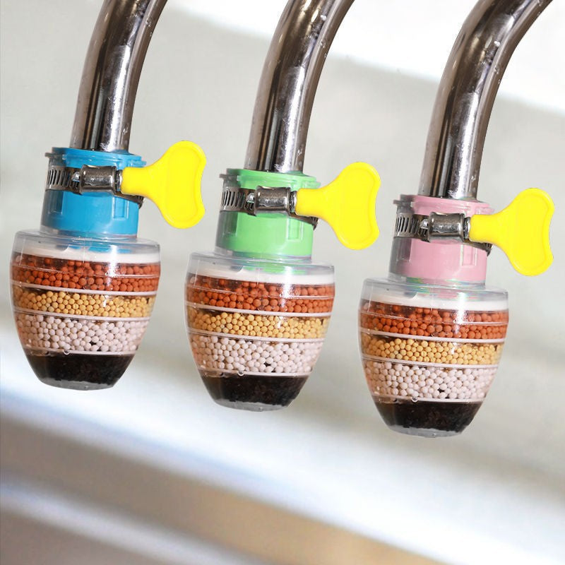 Faucet water filter