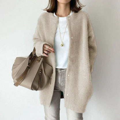 Women's wool cardigan sweater