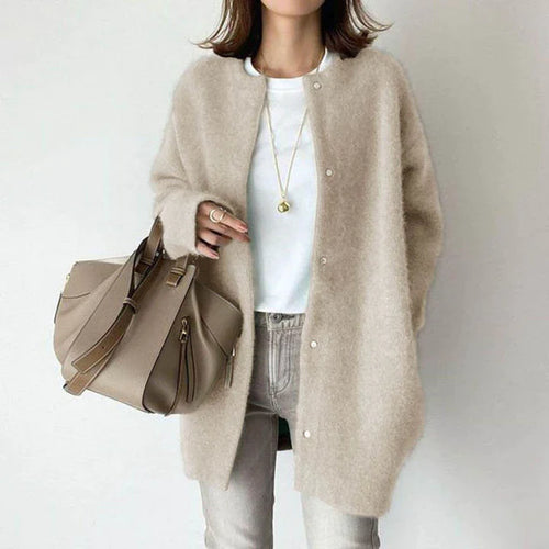 Women's wool cardigan sweater